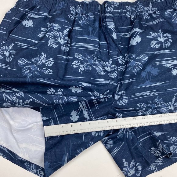NEW Ocean Pacific OP Swim Trunks Shorts Mens XL 46-48 Floral Tropical - Picture 10 of 10